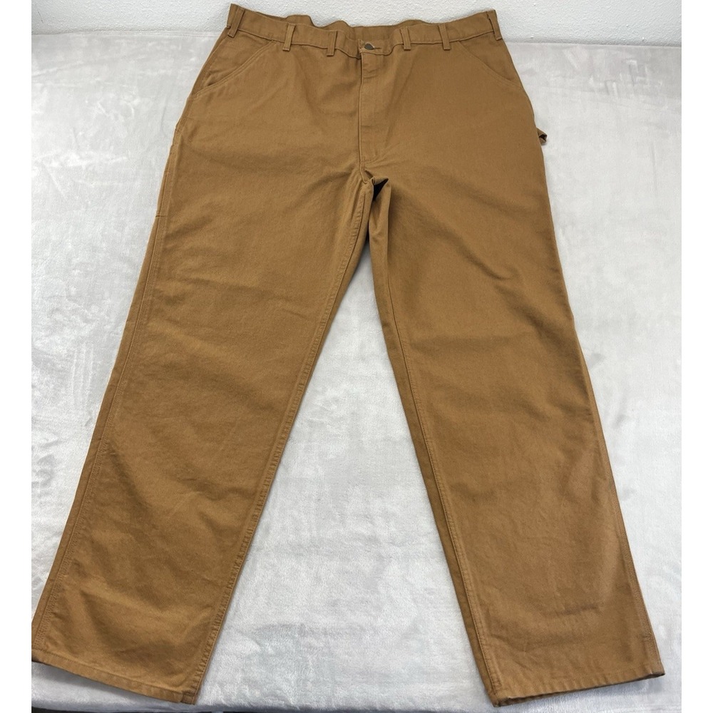 Carhartt Carpenter Pants Men 44x36 Washed Duck Loose Fit Straight Utility Work